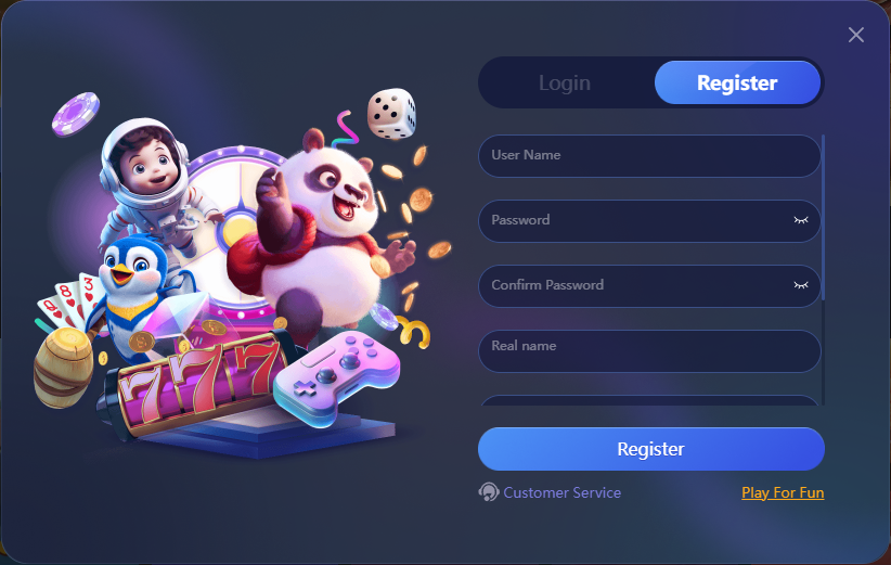 maya casino register